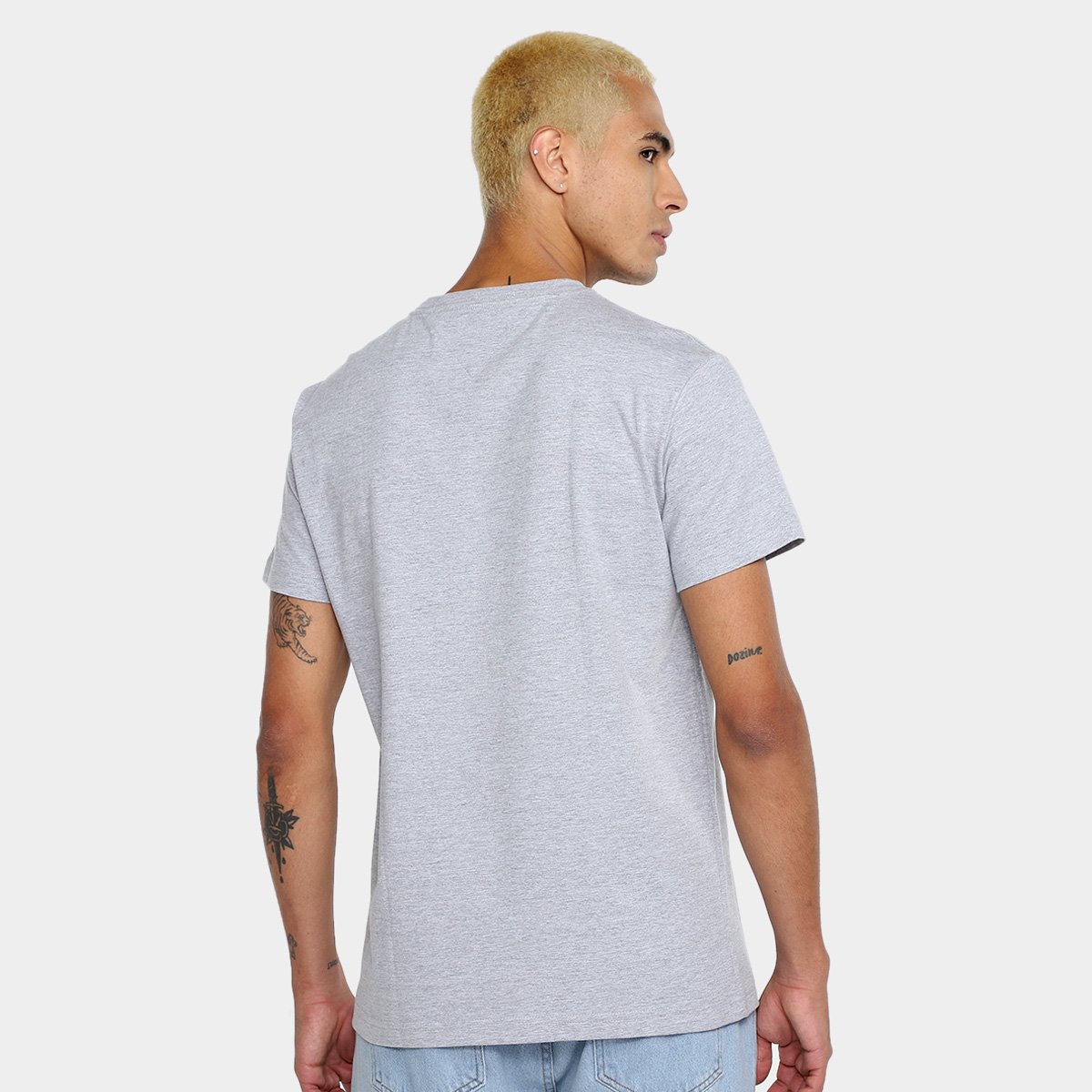 Camiseta Tommy Hilfiger Essential Masculina - Tam: P - 1