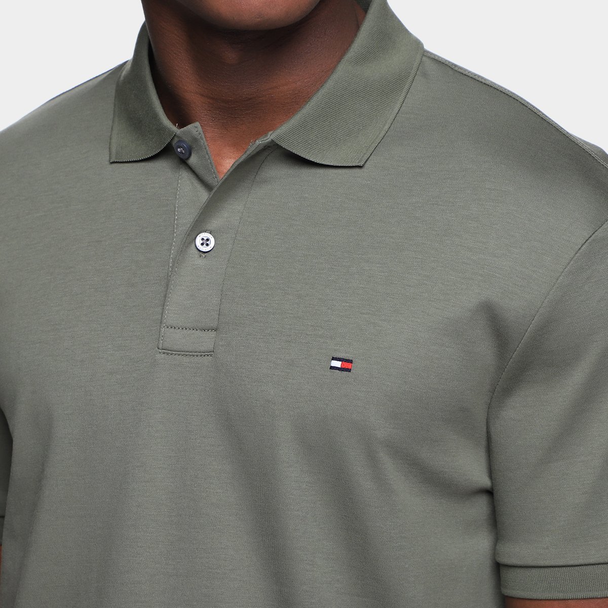 Camisa Polo Tommy Hilfiger Liquid Masculina - Tam: P - 2