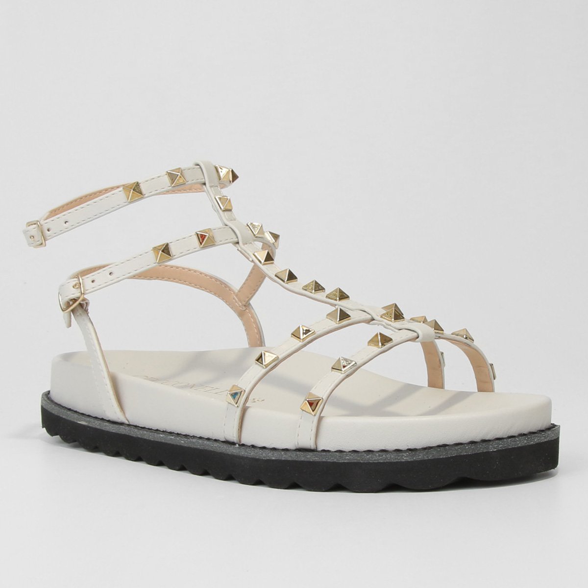 Rasteira Cecconello Flatform Taxas Feminina - Tam: 34 - 1