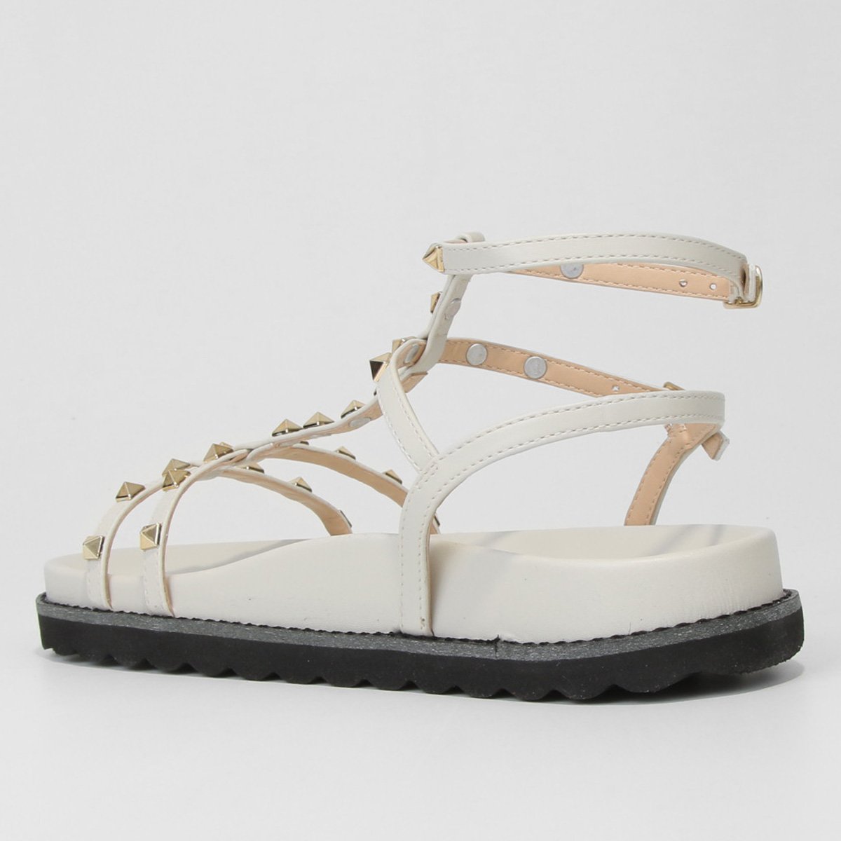 Rasteira Cecconello Flatform Taxas Feminina - Tam: 34 - 3