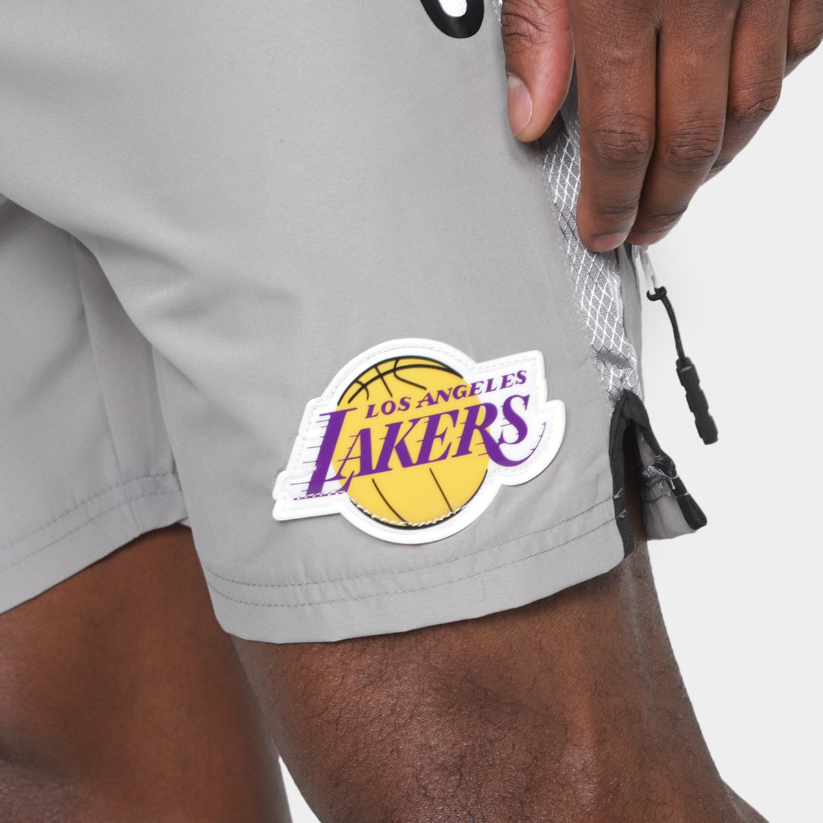 Short NBA Los Angeles Lakers Volley Masculino - Tam: P - 2