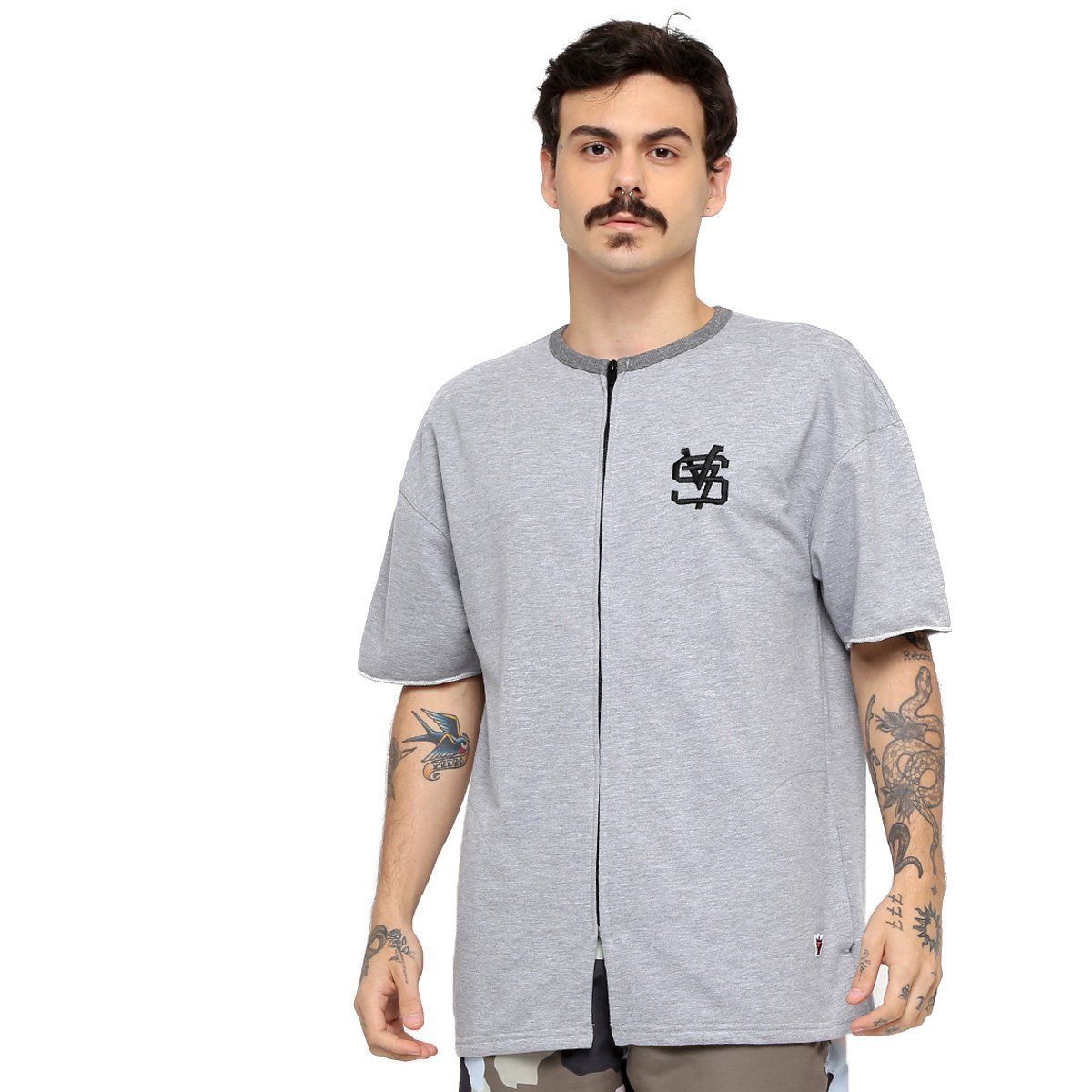 Camisa Seven Brand Baseball Jersey Masculina