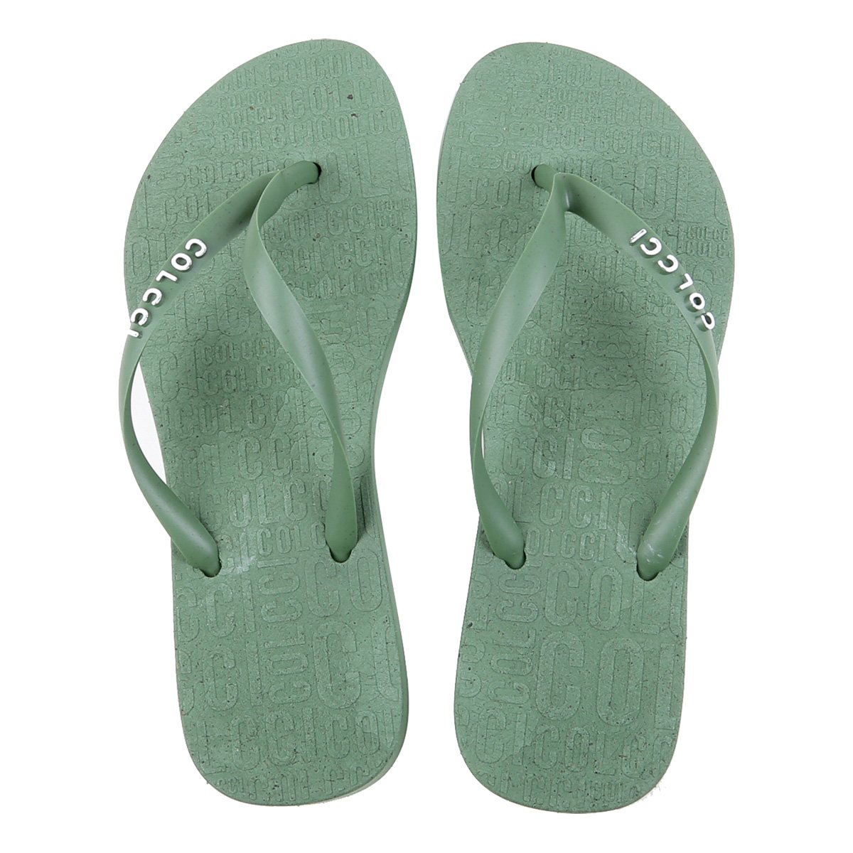 Kit Chinelo Colcci + Necessaire Rio Ecosul Logo Metal Feminino