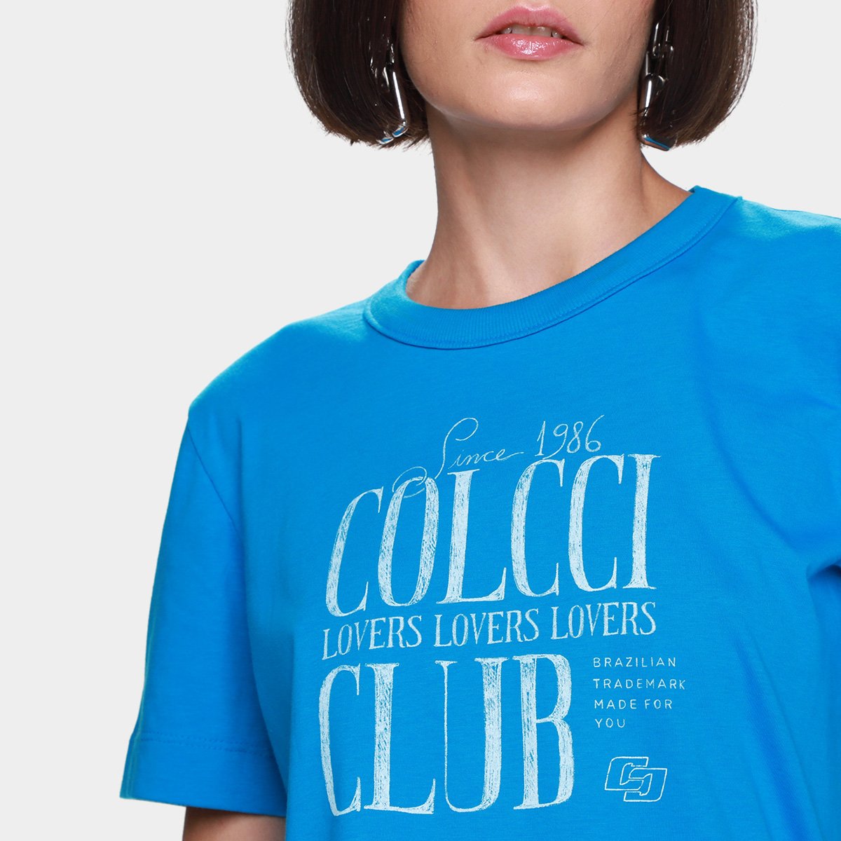 Camiseta Colcci 1986 Club Feminina - Tam: P - 2