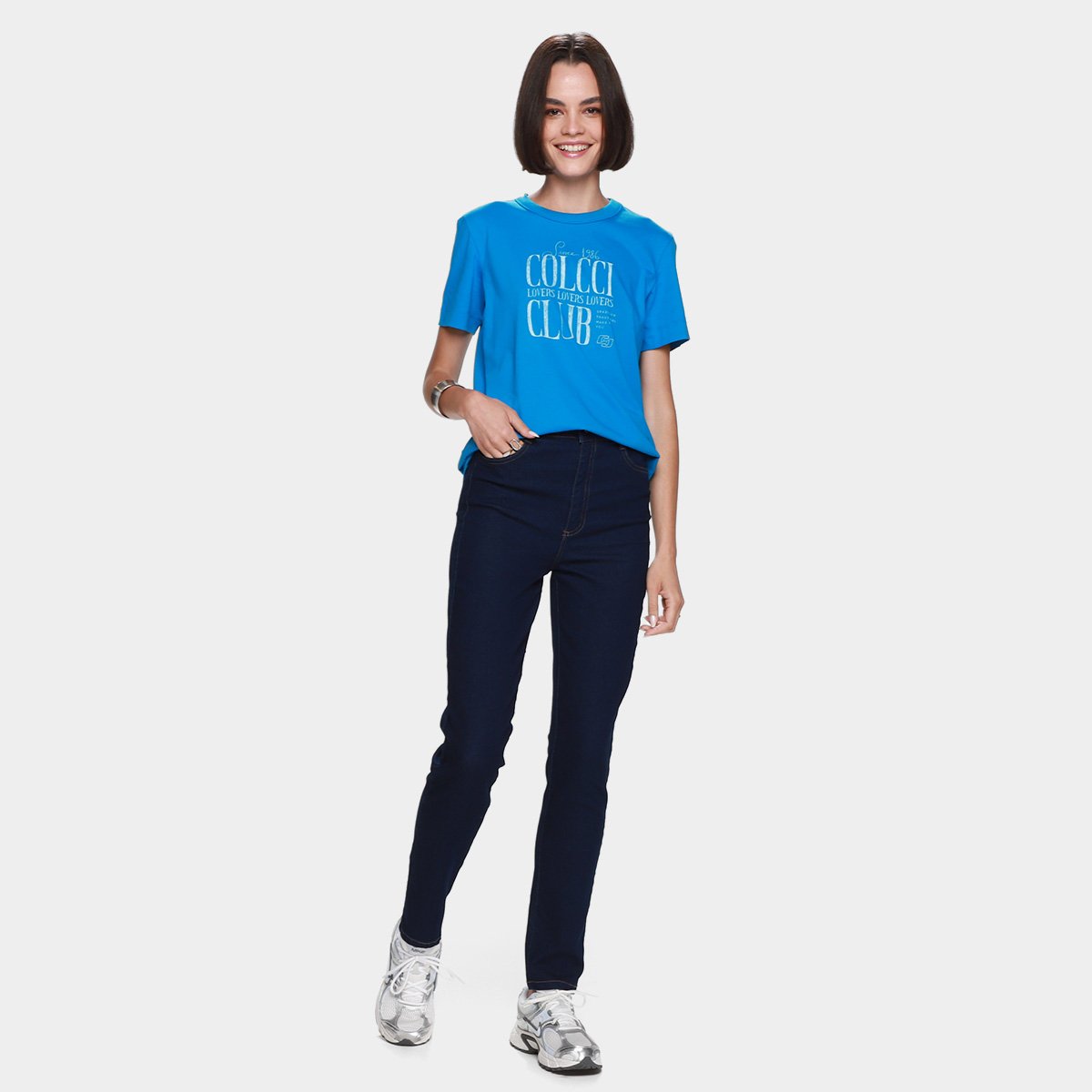 Camiseta Colcci 1986 Club Feminina - Tam: P - 3