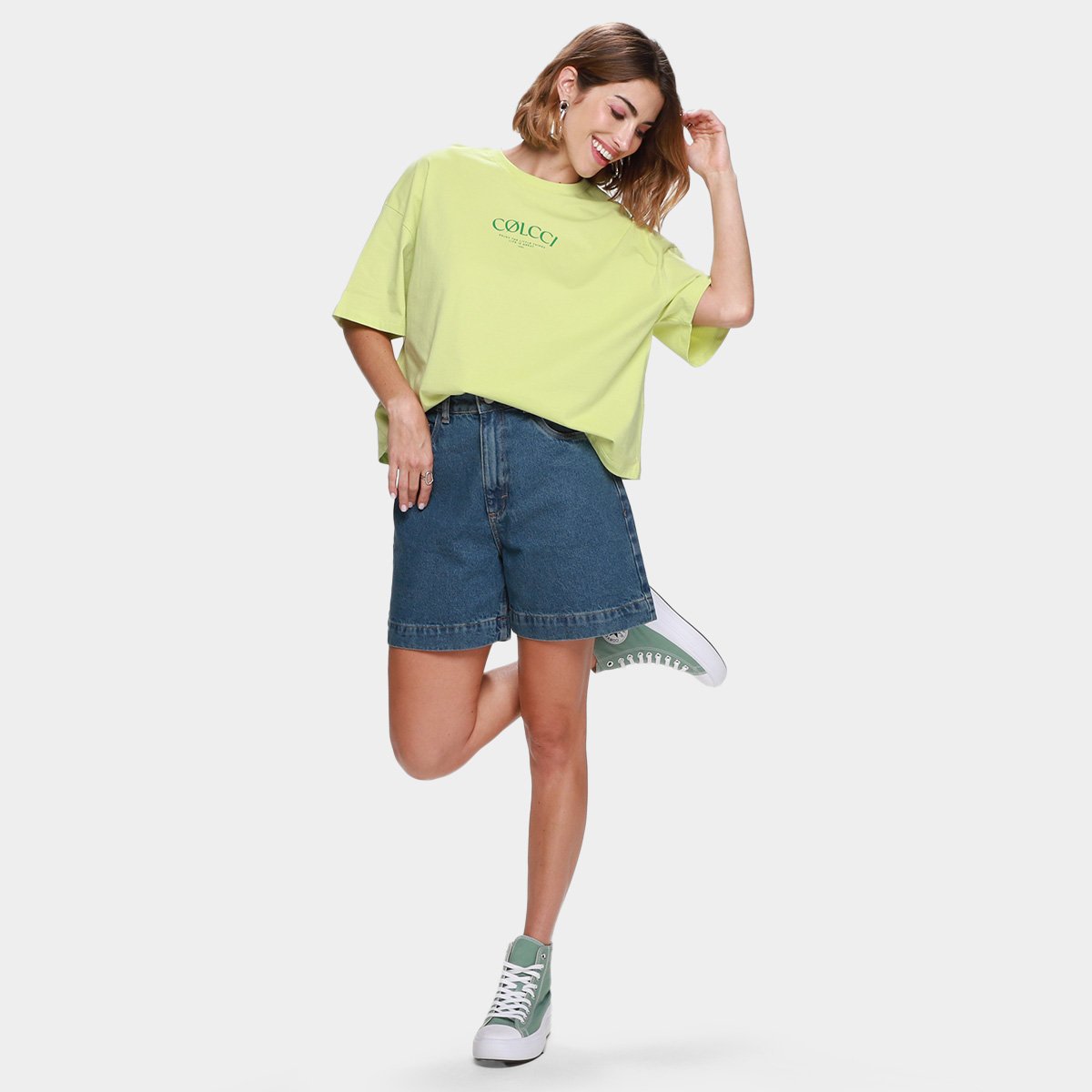 Camiseta Colcci 1986 Feminina - Tam: P - 4