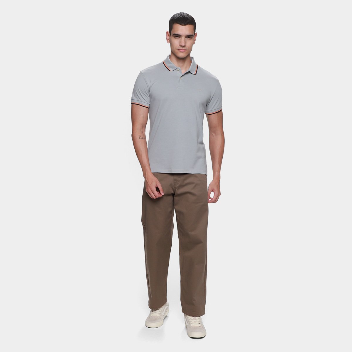 Camisa Polo Colcci Casual Masculina - Tam: GG - 3