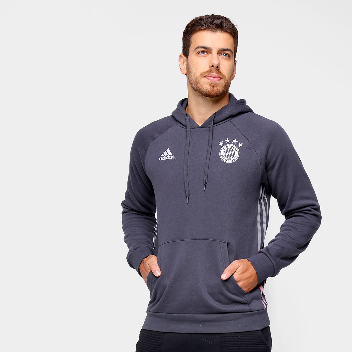 Moletom Bayern de Munique Viagem 21/22 Adidas Masculino