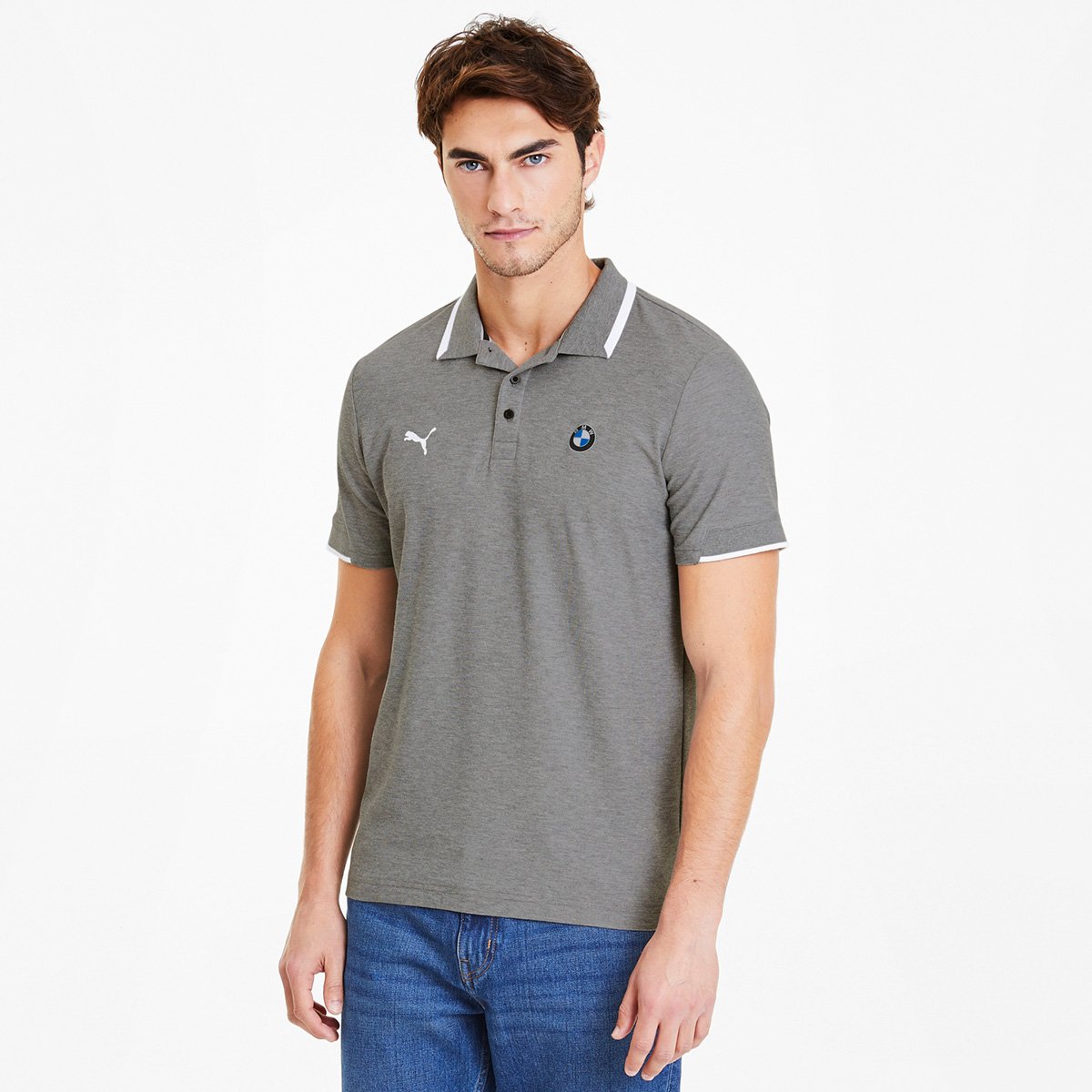 Camisa Polo Puma BMW MMS Masculina