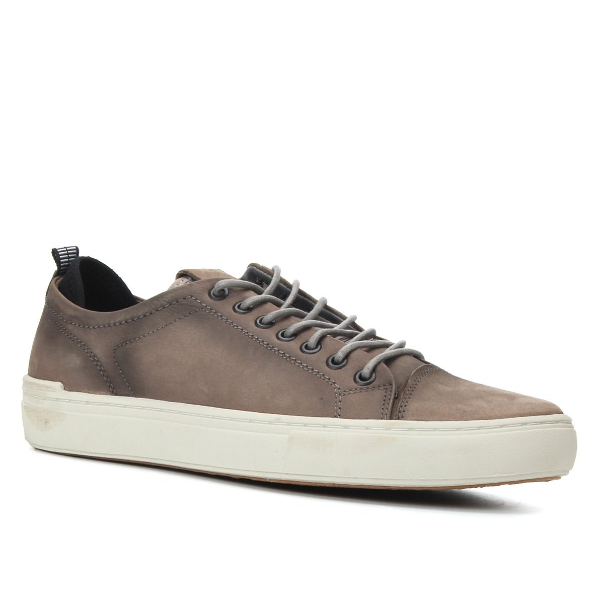 Sapatênis Couro Shoestock Stoned Masculino