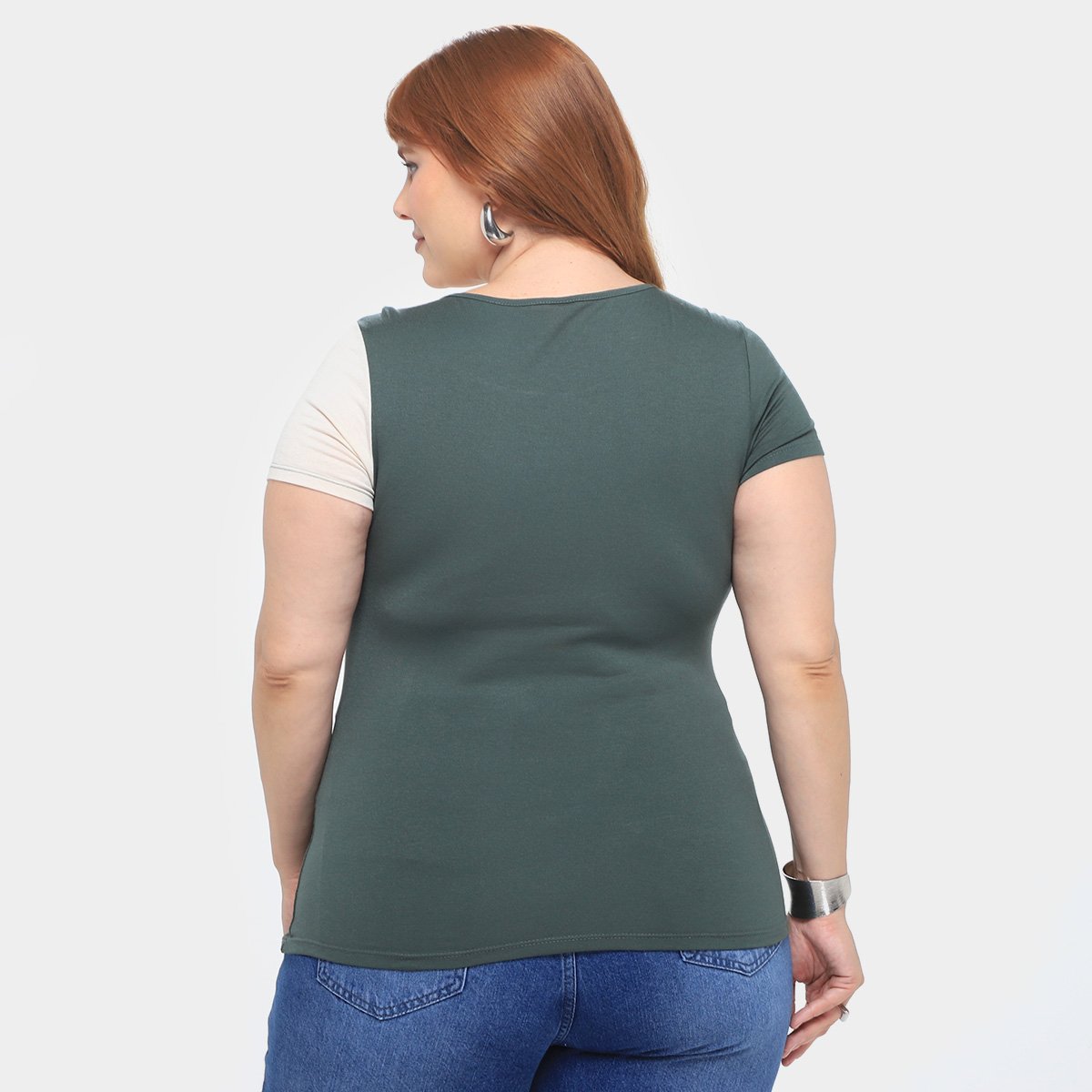 Camiseta Maelle Plus Size feminino 15399 - Tam: P - 1