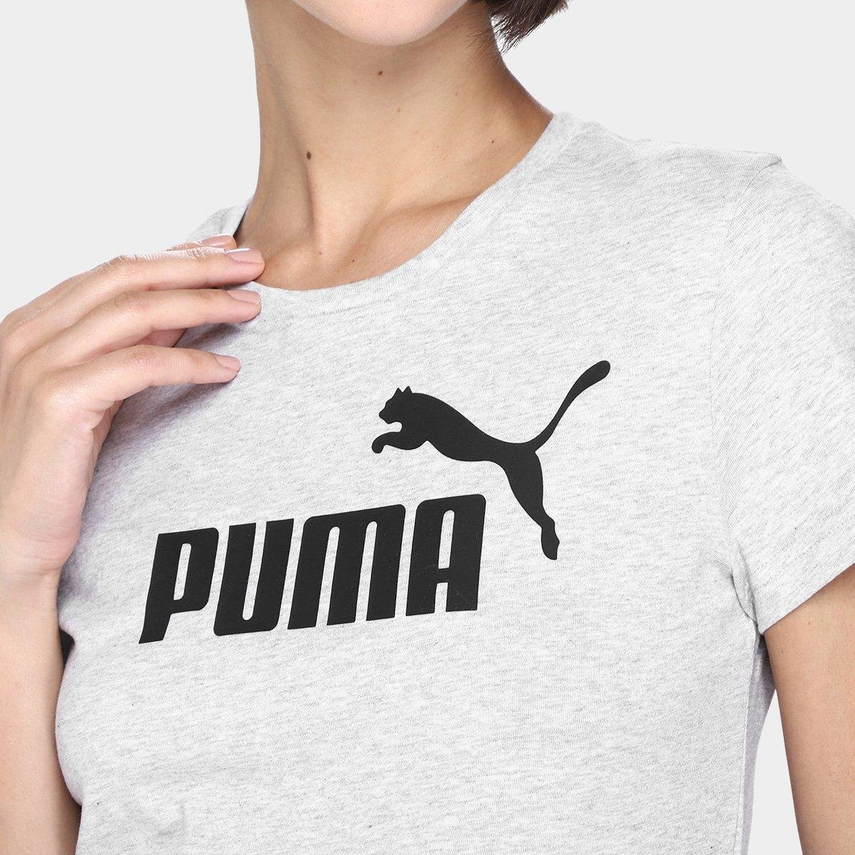 Camiseta Puma Logo N. 1 Feminina - Tam: EP - 2