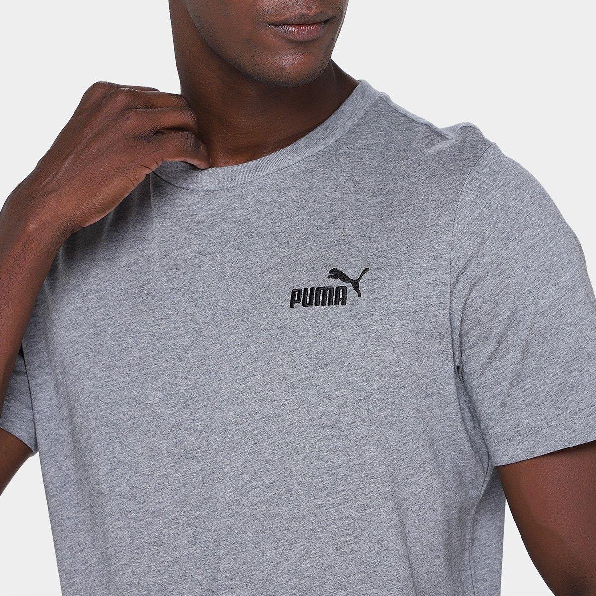 Camiseta Puma Small n. 1 Logo Masculina - Tam: P - 2