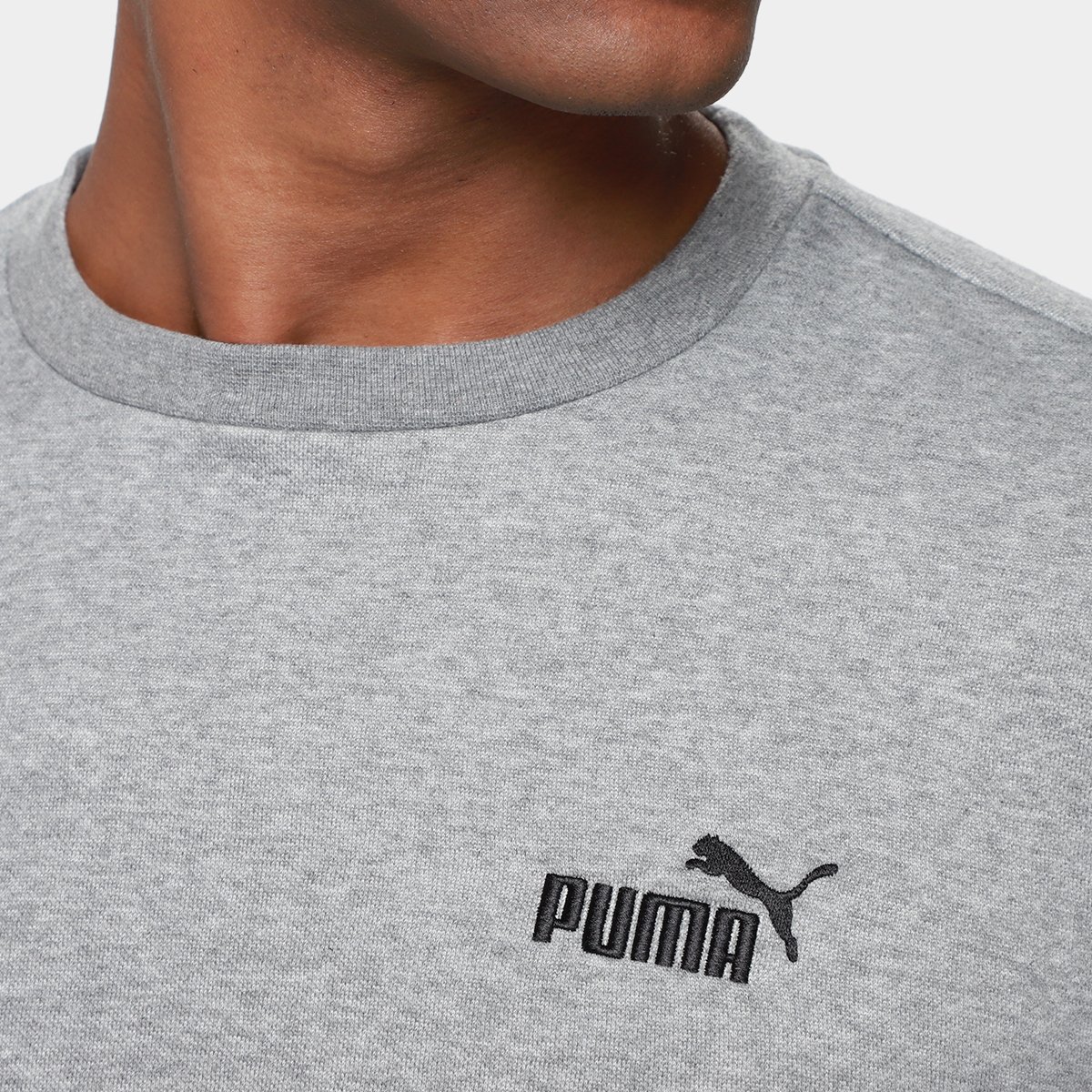 Moletom Puma Small No. 1 Logo Crew Masculino - Tam: G - 2