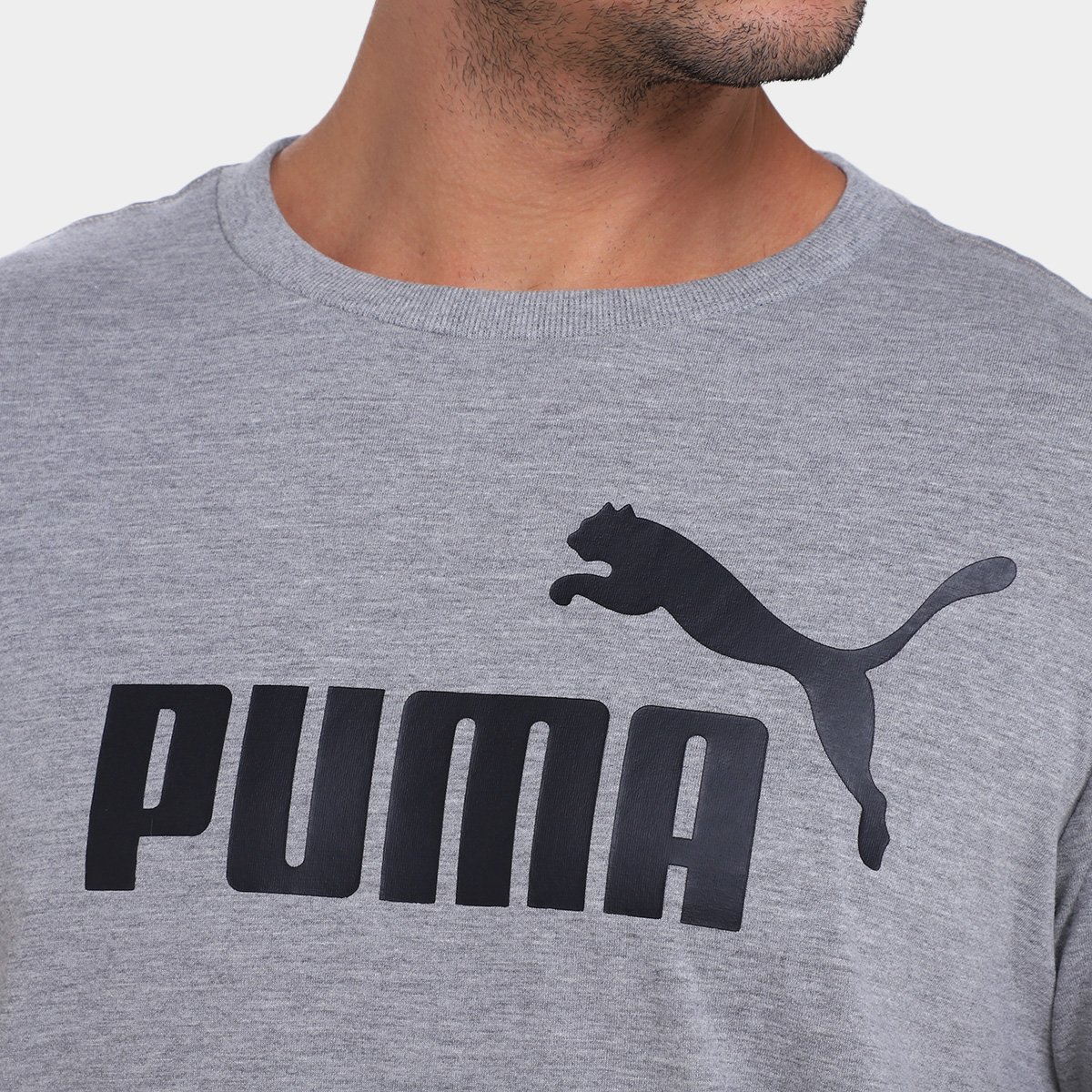 Camiseta Puma Logo Tee Masculina - Tam: P - 2