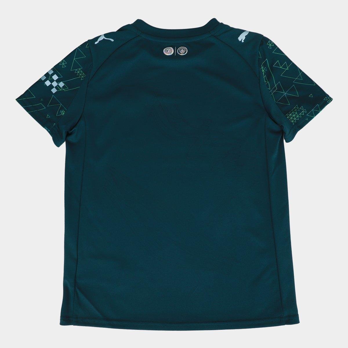 Camisa Infantil Manchester City Fourth 25/26 s/n Torcedor Puma Masculina - Tam: 8A - 1
