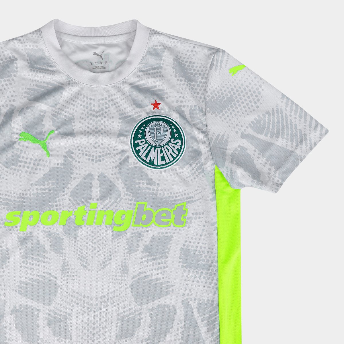 Camisa de Goleiro Palmeiras III 25/26 s/n Torcedor Puma Masculina - Tam: G - 4