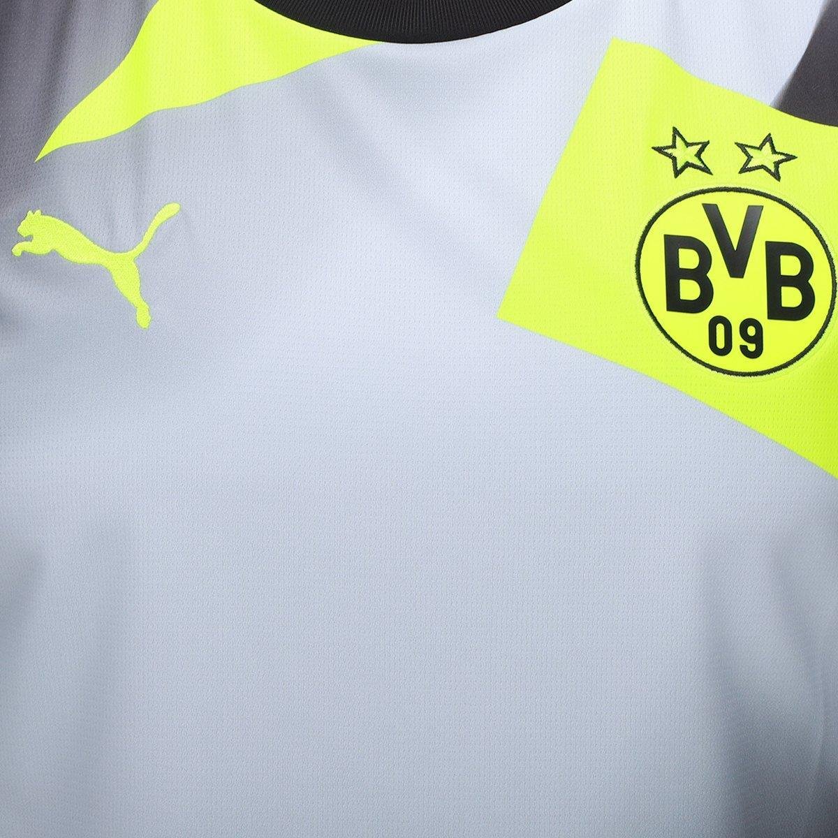 Camisa Borussia Dortmund Away 25/26 s/nº Torcedor Puma Masculina - Tam: M - 2