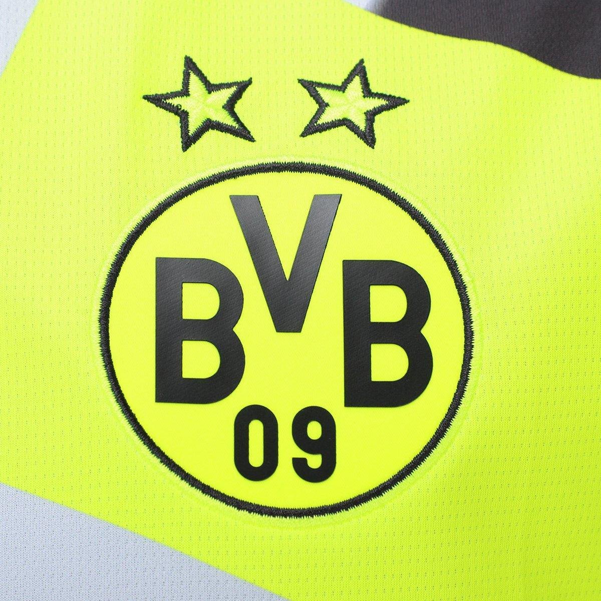 Camisa Borussia Dortmund Away 25/26 s/nº Torcedor Puma Masculina - Tam: M - 3