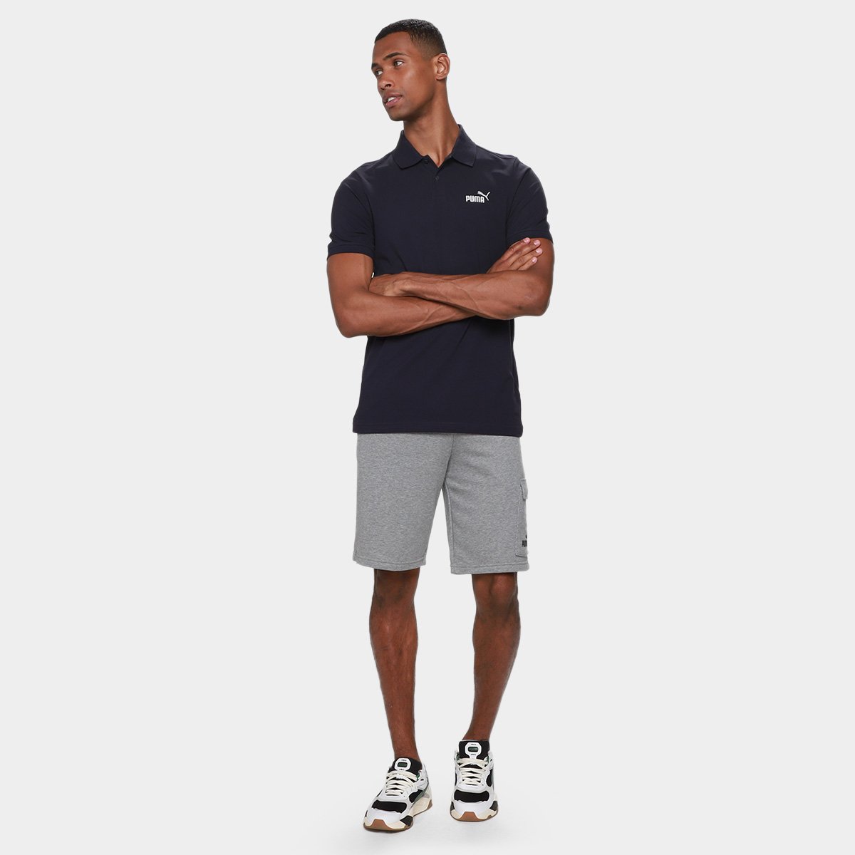Bermuda Cargo Puma Casual Masculina - Tam: M - 3