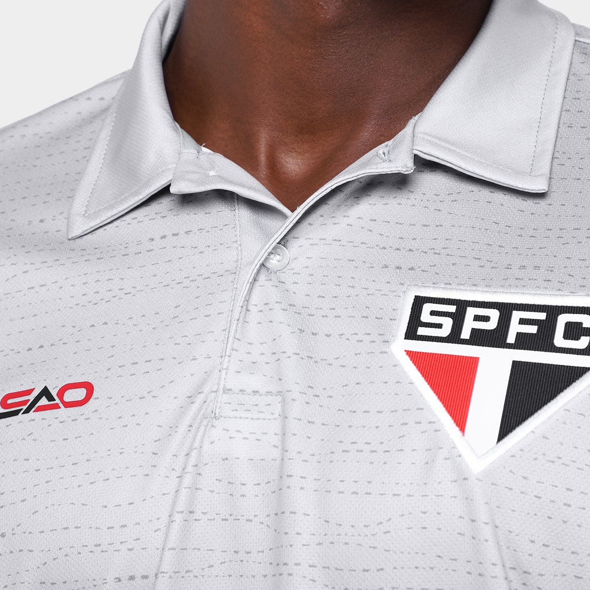 Camisa Polo São Paulo Masculina - Tam: P - 2