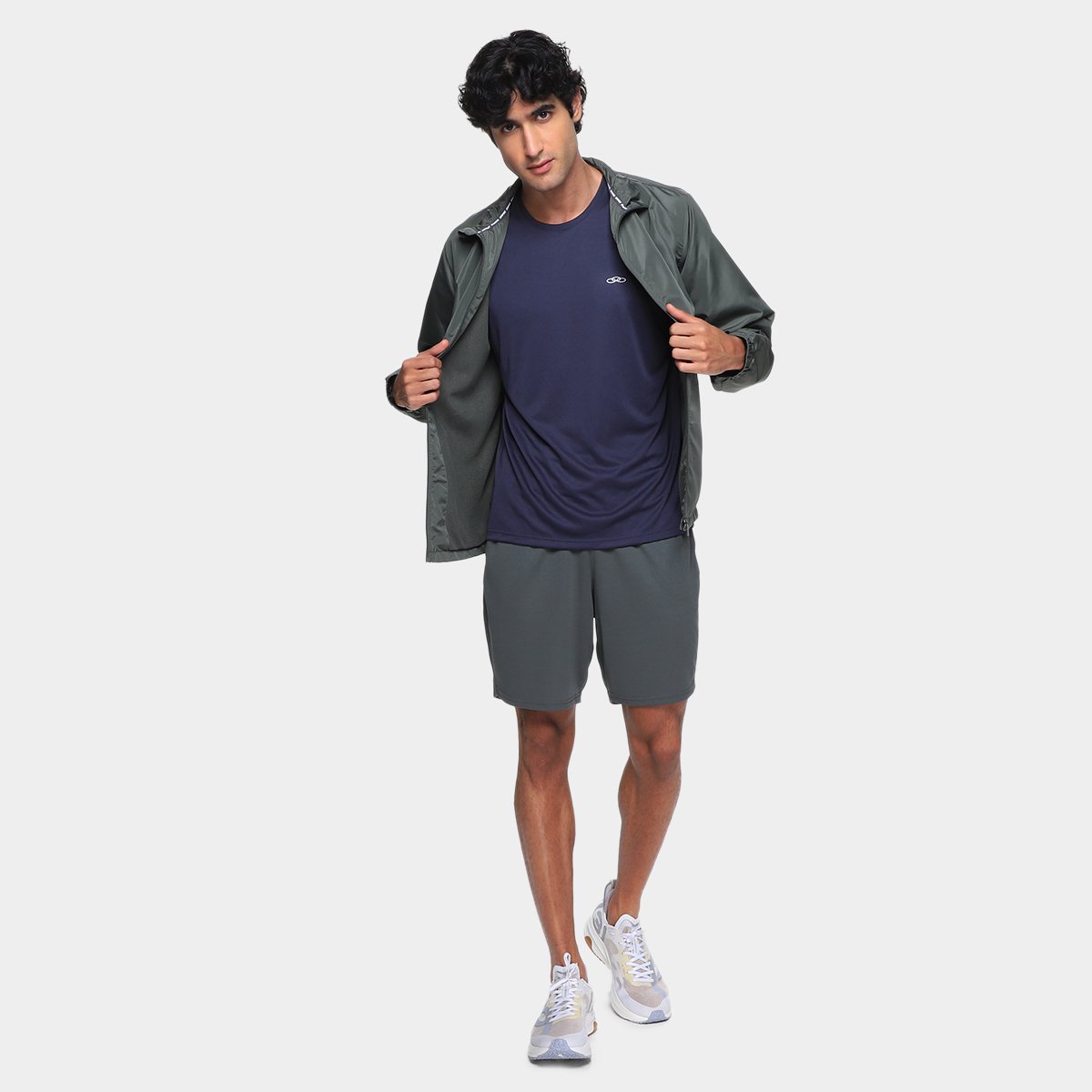 Jaqueta Corta-Vento Olympikus Essential Masculina - Tam: M - 3