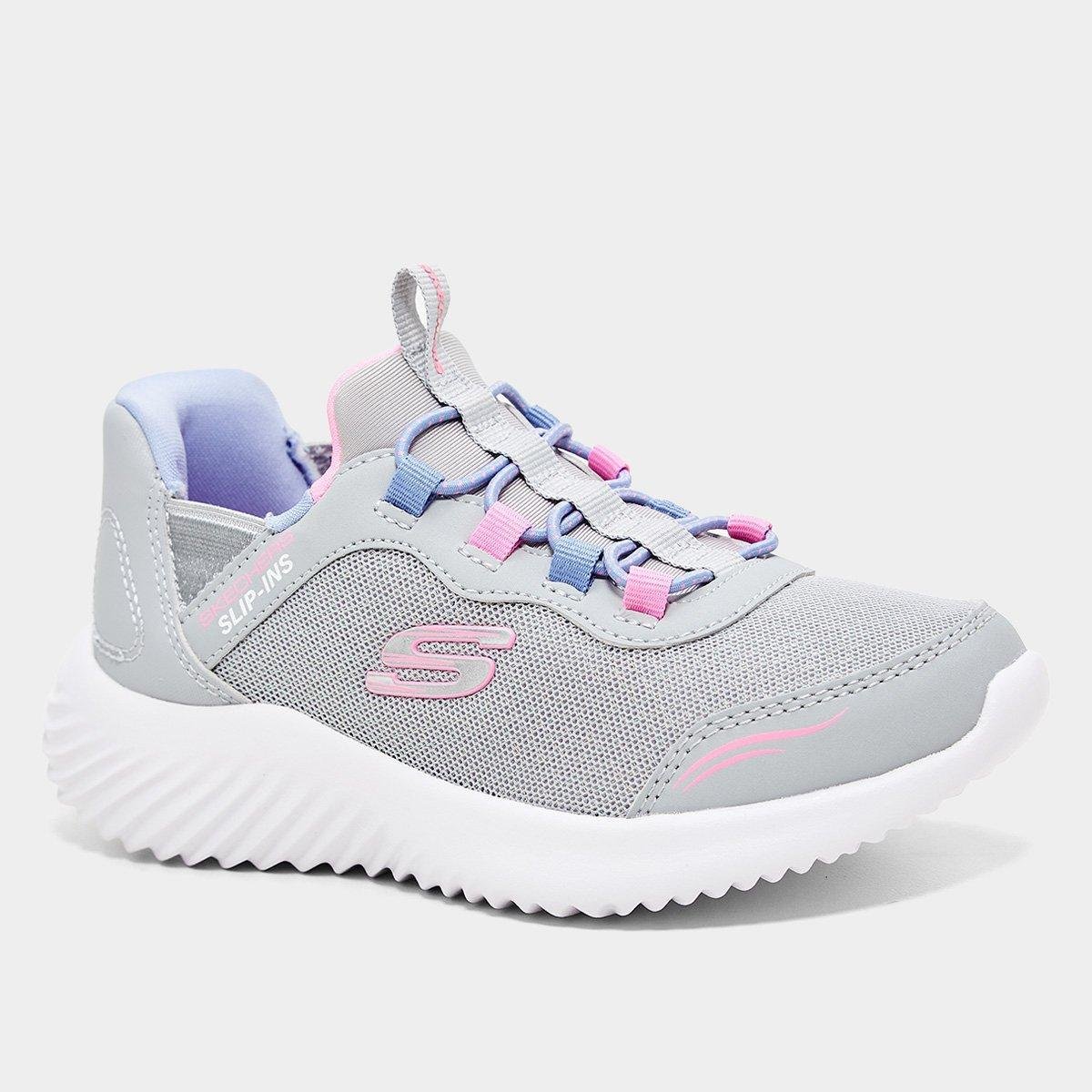 Tênis Infantil Skechers Bounder Simple Cute Menina - Tam: 34 - 1