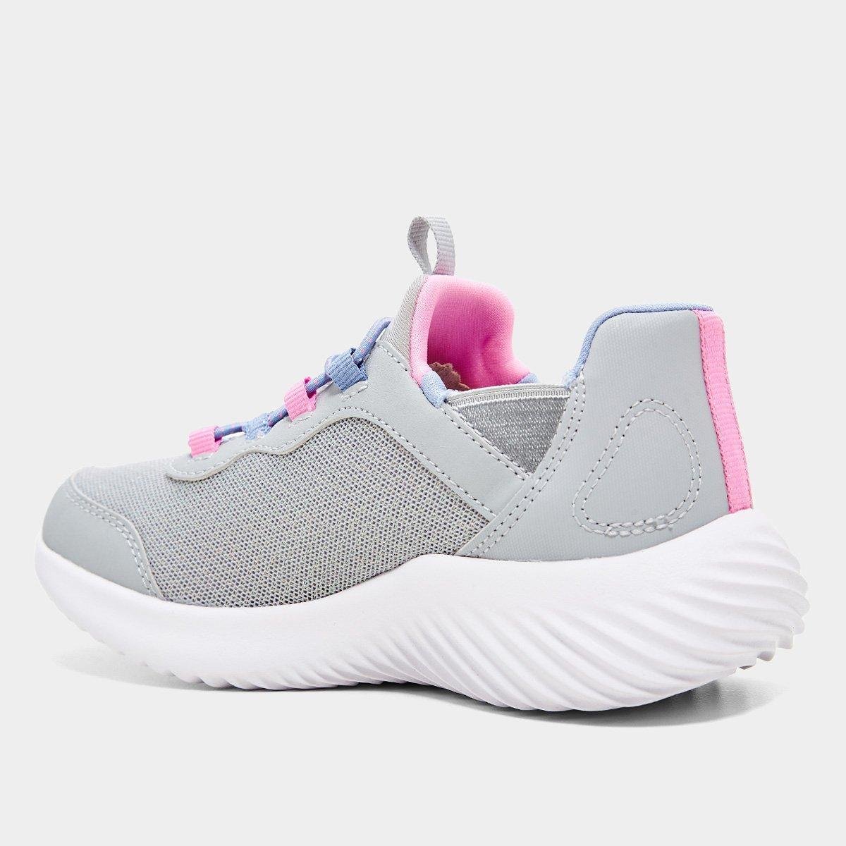 Tênis Infantil Skechers Bounder Simple Cute Menina - Tam: 34 - 3