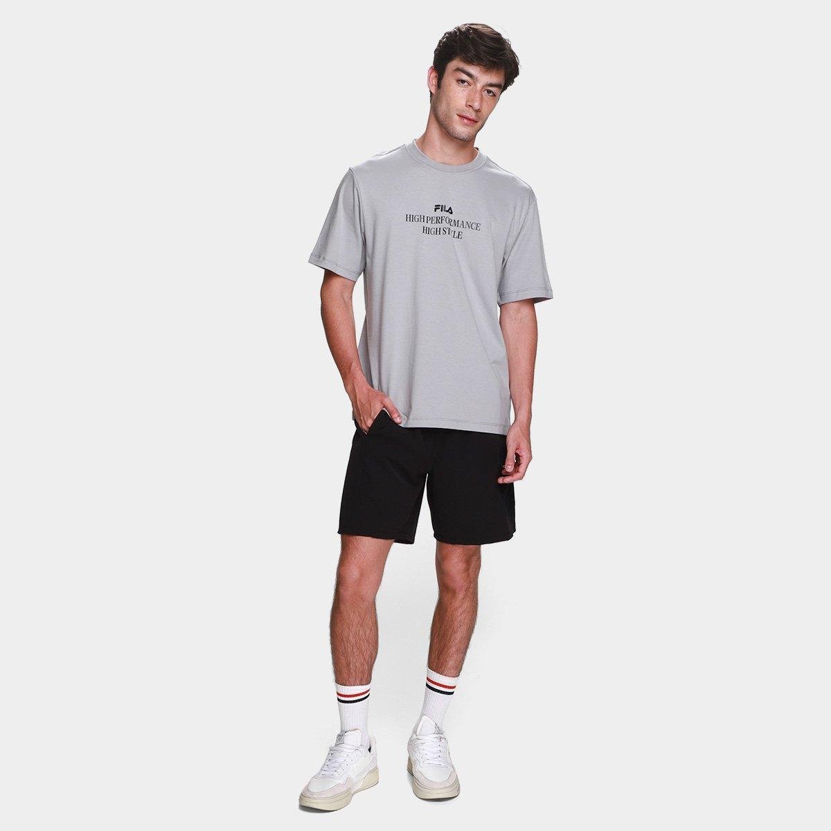 Camiseta Fila Comfort High Style Letter Masculina - Tam: P - 3