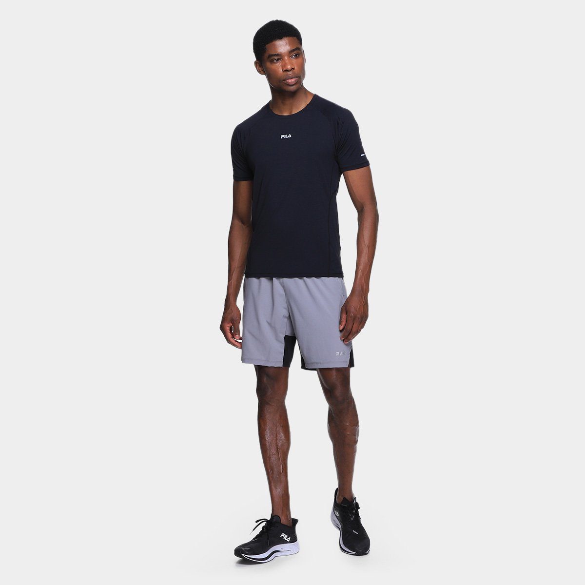 Bermuda Fila Flex 8 Masculina - Tam: P - 3