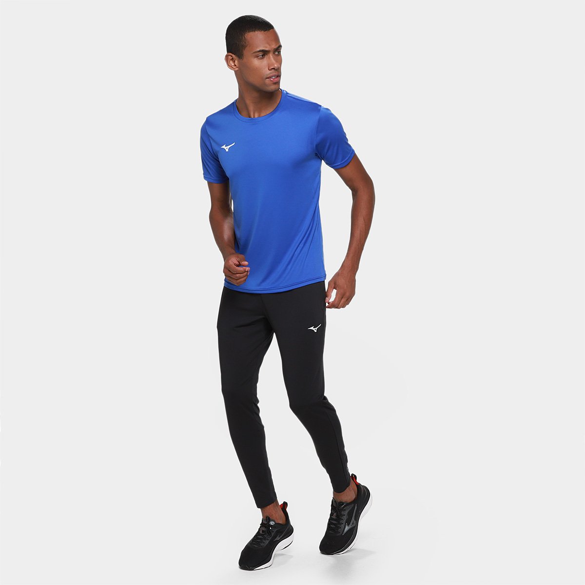 Camiseta Mizuno Treino Básica Masculina - Tam: GG - 3