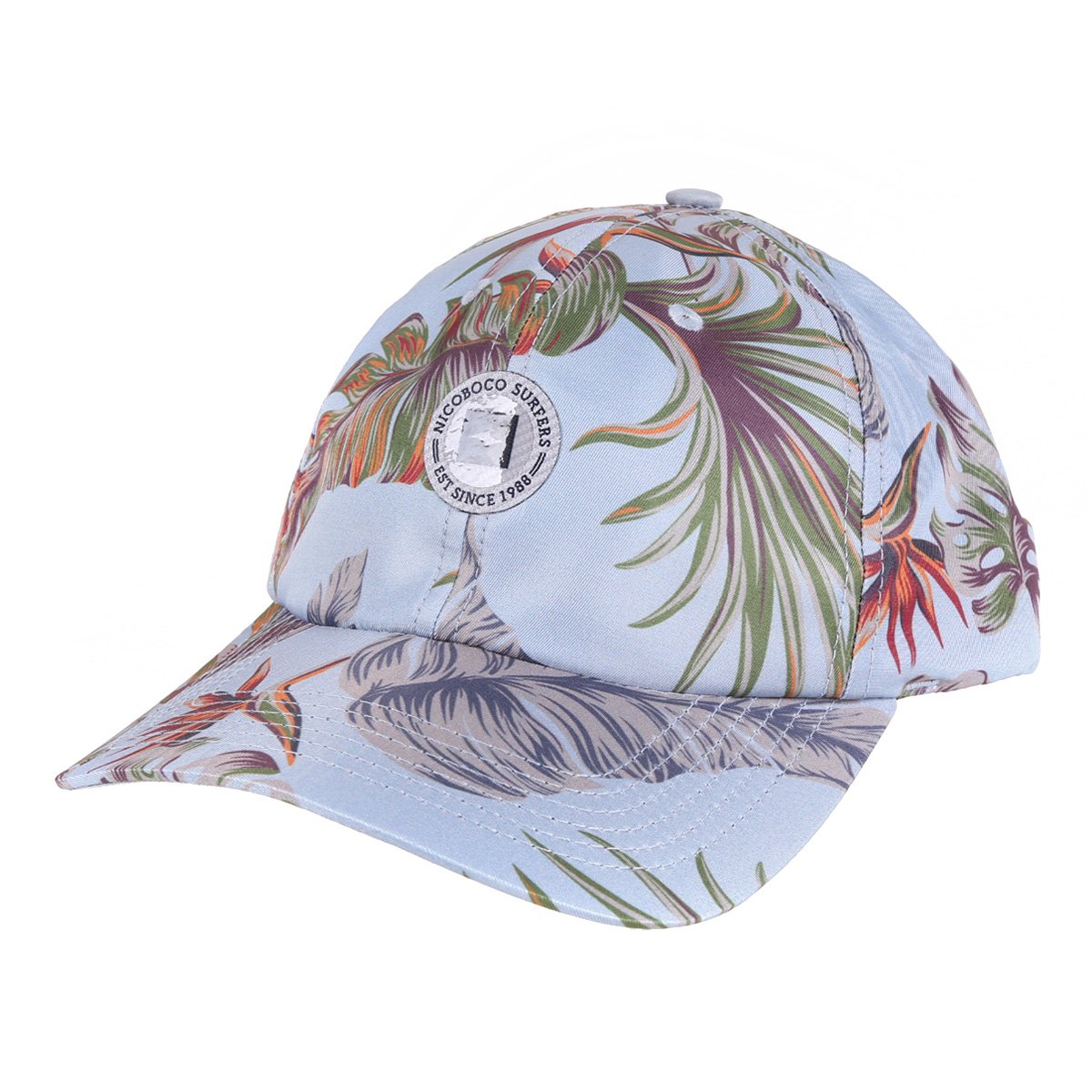 Boné Nicoboco Aba Curva Strapback Microfibra Mata