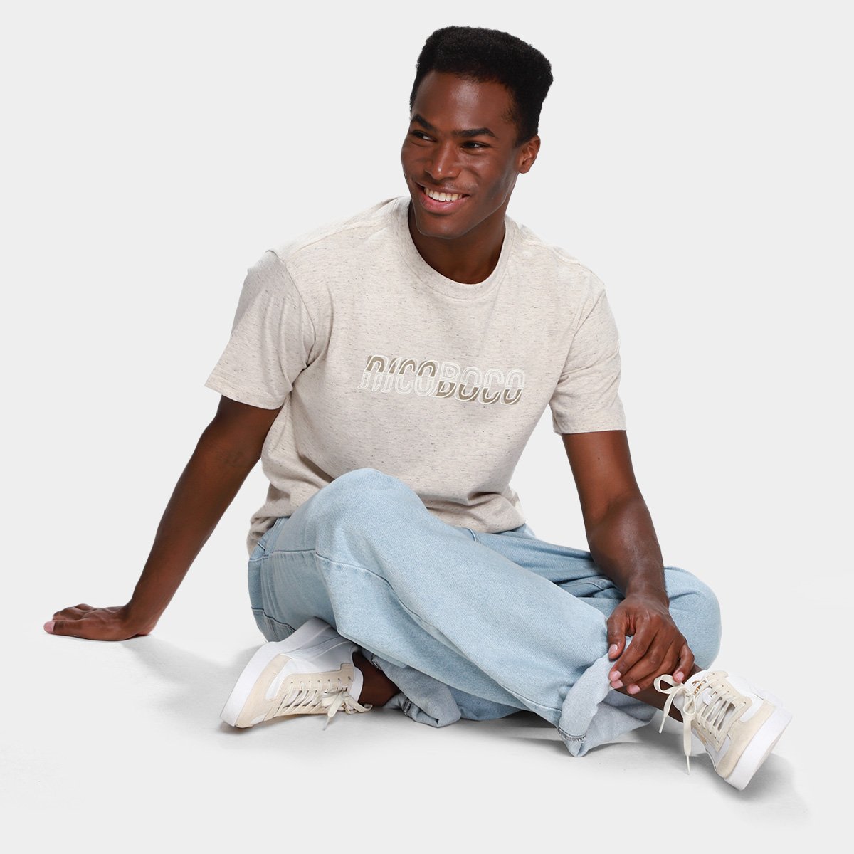 Camiseta Nicoboco Vine Masculina - Tam: P - 3