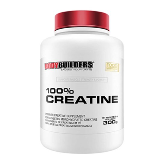 100% Creatine Bodybuilders 300 g é ruim? 100% Creatine Bodybuilders 300 g é boa?