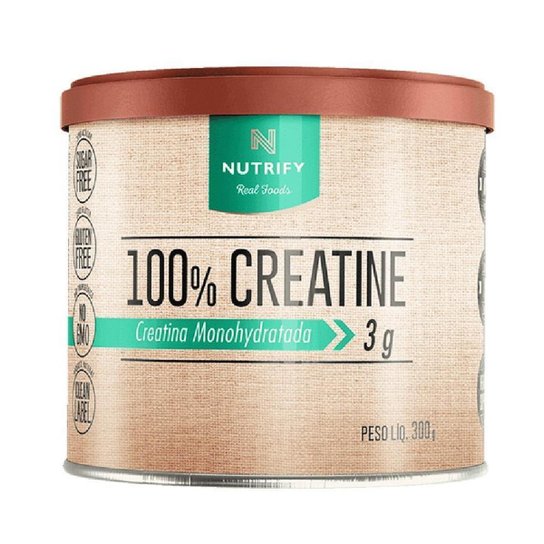 100% Creatine - Creatina Monohidratada - Nutrify 300g Menor preço em 100% Creatine - Creatina Monohidratada - Nutrify 300g