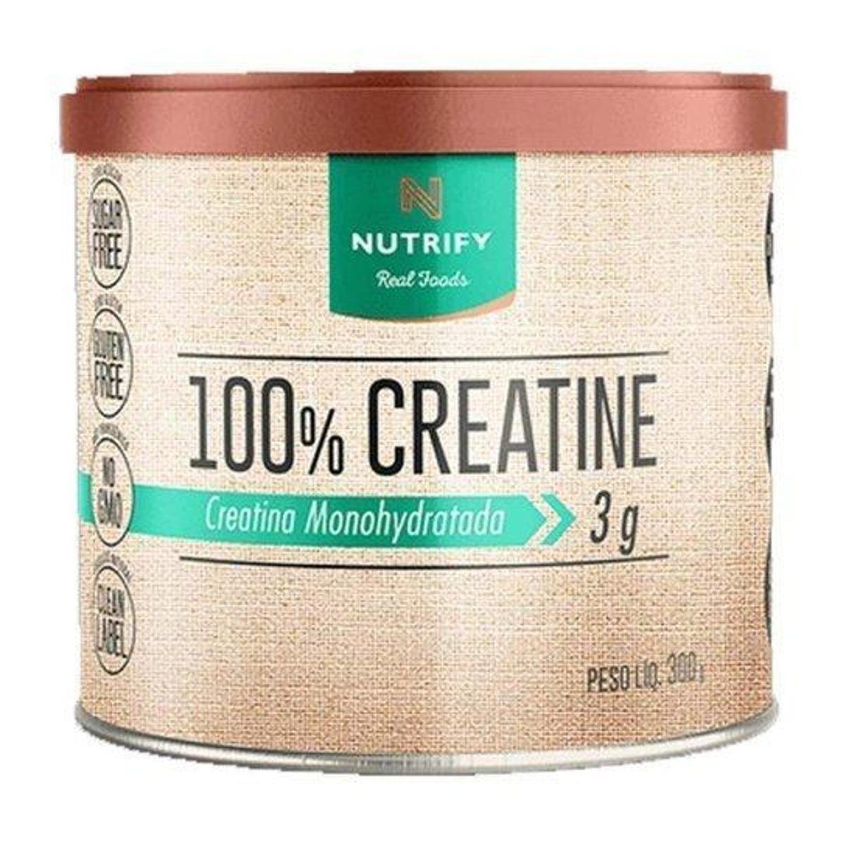 100% Creatine Monohidratada 300g - Nutrify 100% Creatine Monohidratada 300g - Nutrify