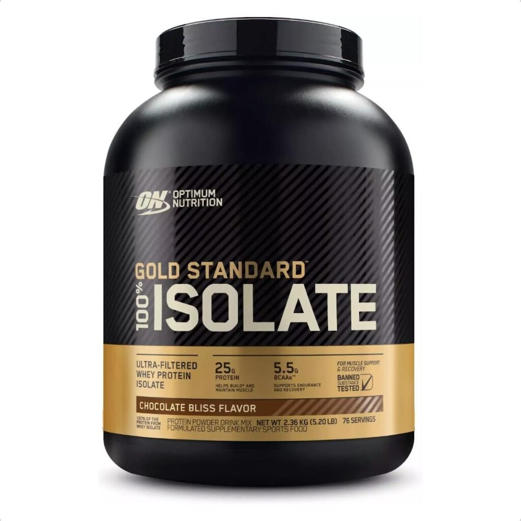 100% Isolate Whey Gold Standard 2,28Kg 5,02 LBS Optimum Nutrition