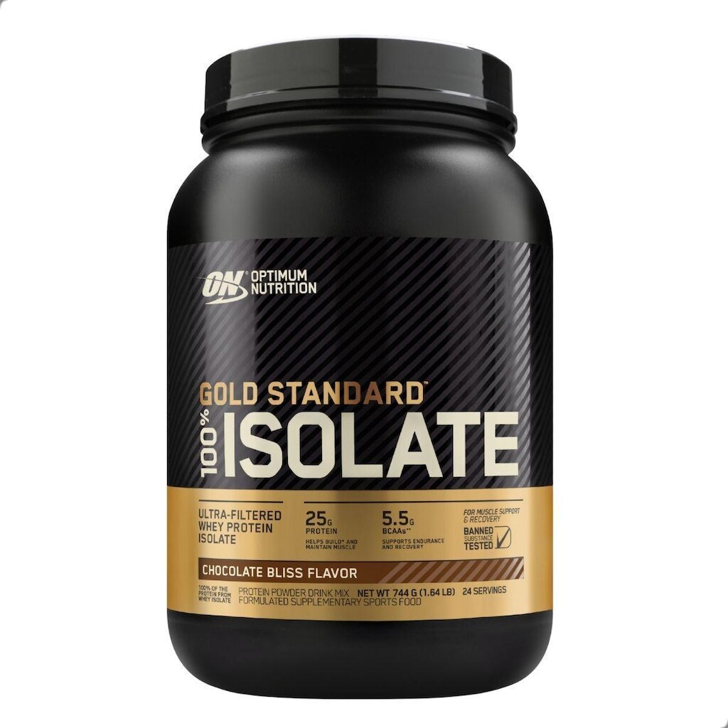 100% Isolate Whey Gold Standard 720g 1,58 LBS Optimum Nutrition