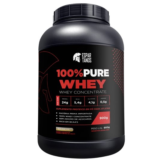 100% Pure Whey Protein Espartanos - 900G -