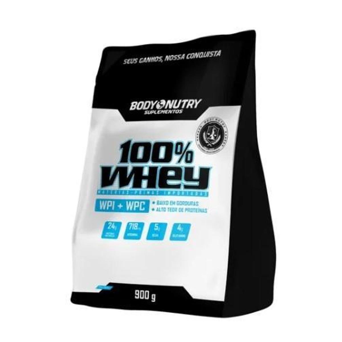 100 Whey Concentrado E Isolado 900g Importado Chocolate Netshoes