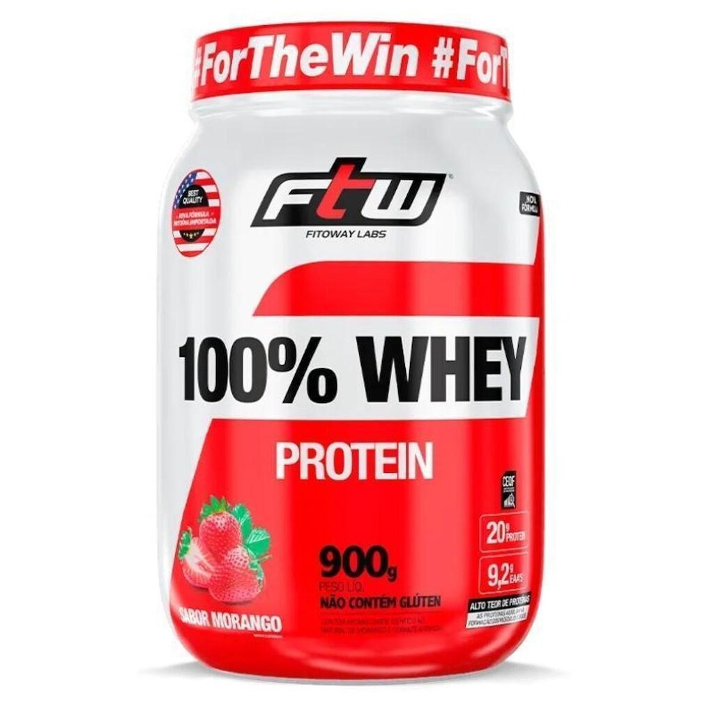 100% Whey Pote (900g) FTW