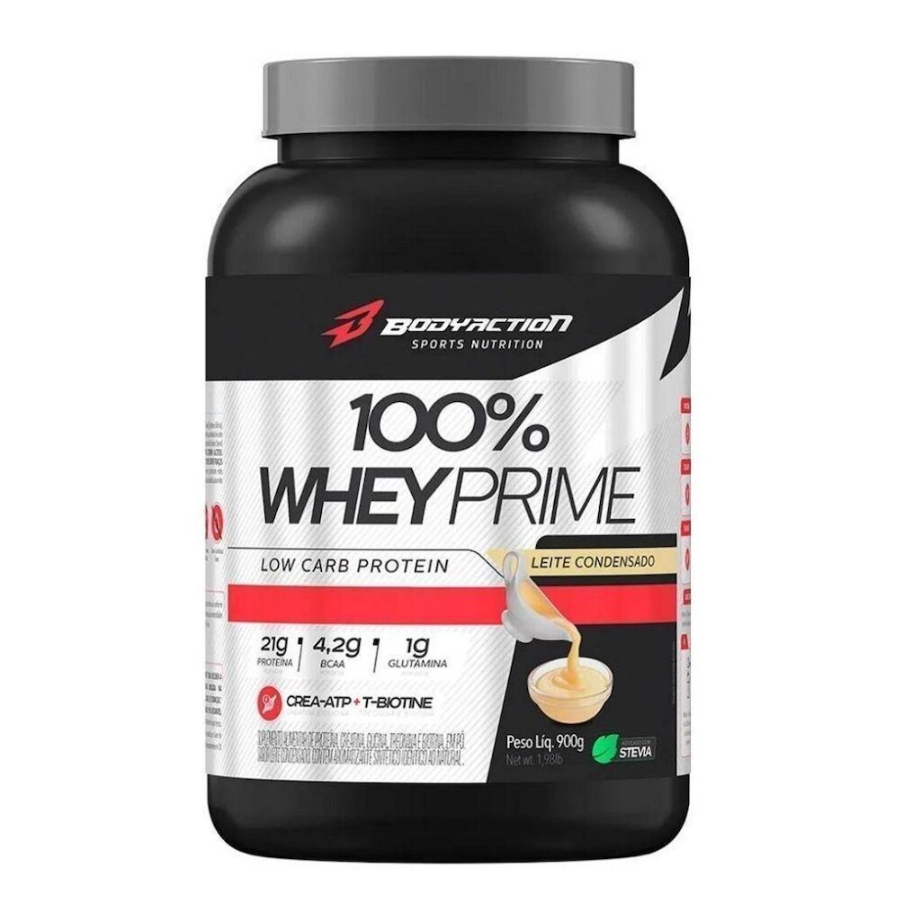 100% Whey Prime 900g Pote - Body Action