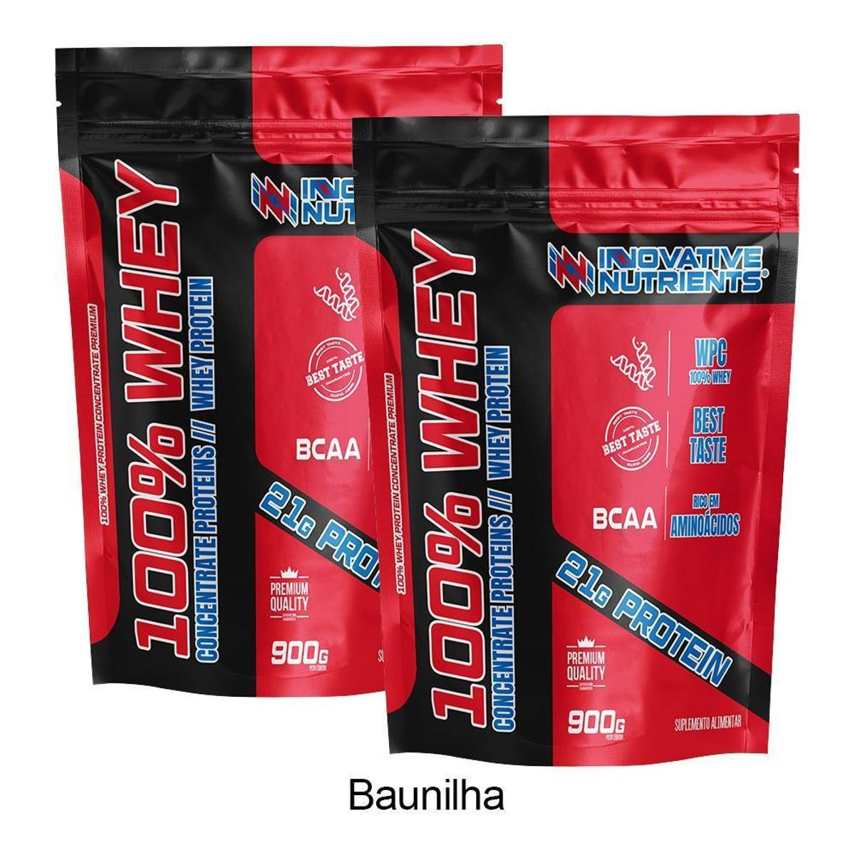 100% Whey Protein Concentrado Low Carb 1.8 kg Melhor Custo Beneficio ...