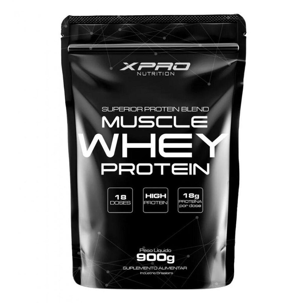 100% Whey Protein Concentrate Refil (900g)