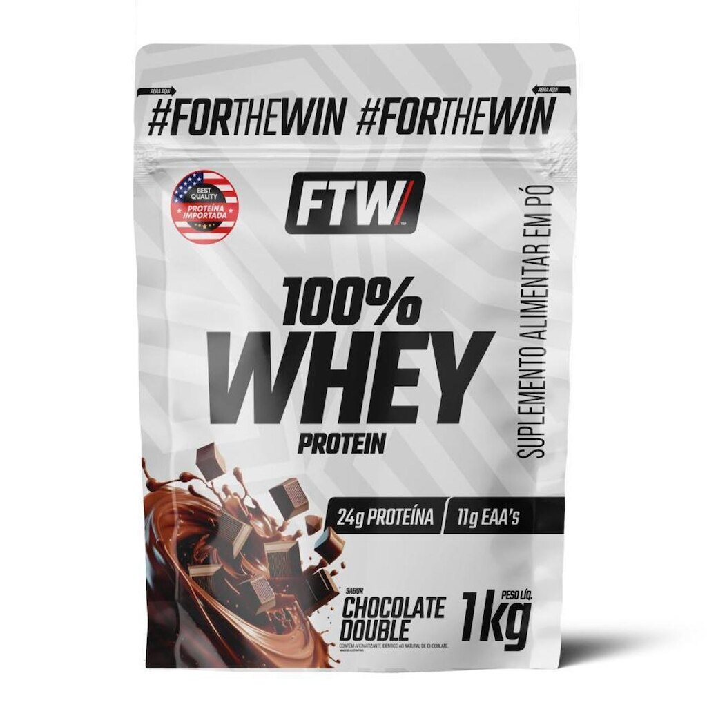 100% Whey Protein Refil 1Kg FTW