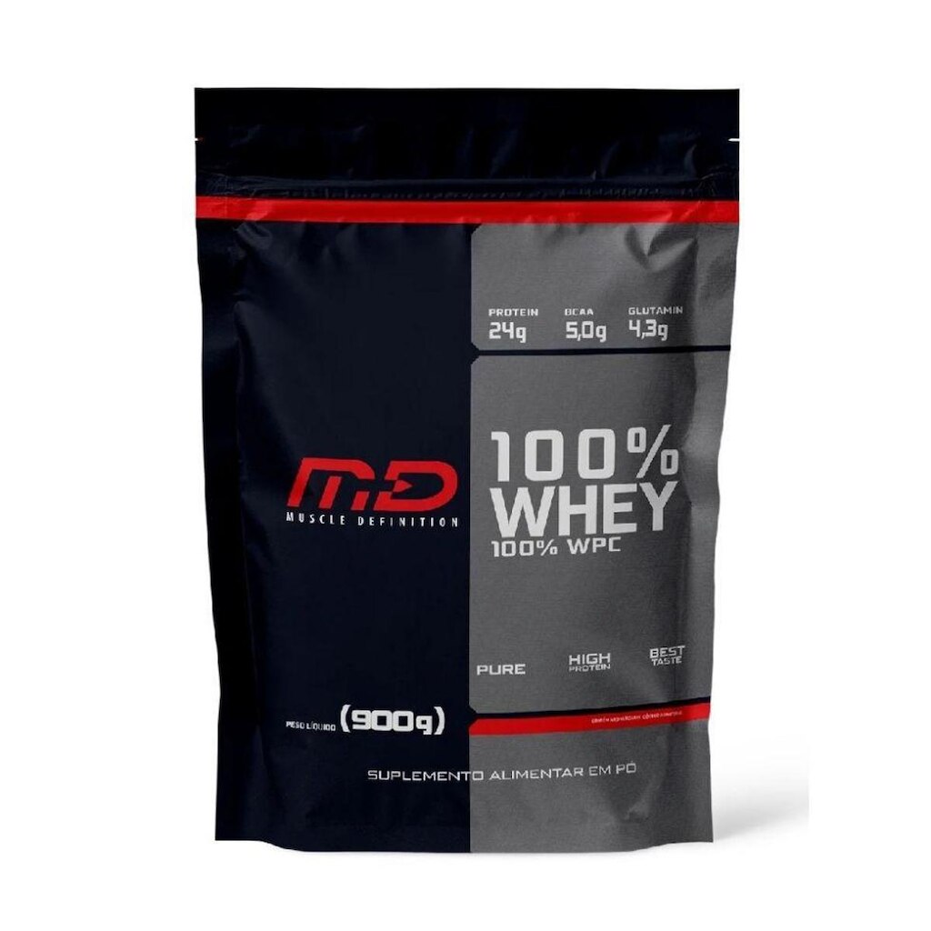 100% Whey Refil (900g) -