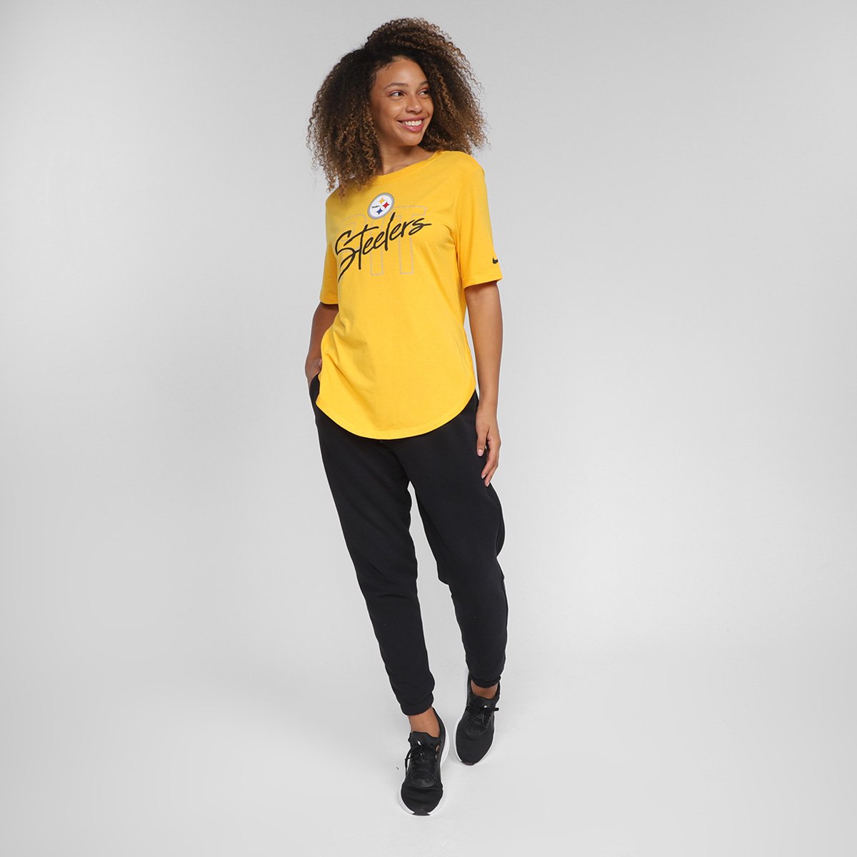 Camiseta Nike NFL Pittsburgh Steelers Weekend City Love Feminina - Tam: P - 3