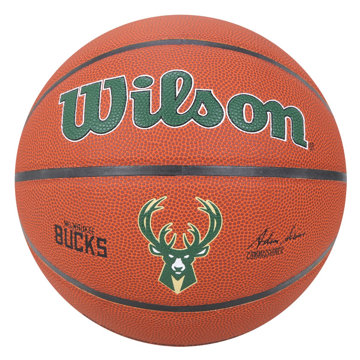 Bola de Basquete NBA Wilson Team Alliance Mil Bucks 7 - 1