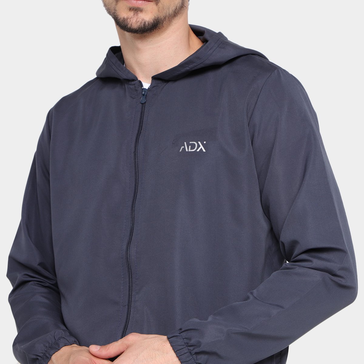 Jaqueta Adx Corta Vento Com Capuz Tac Tel Masculina - Tam: P - 2