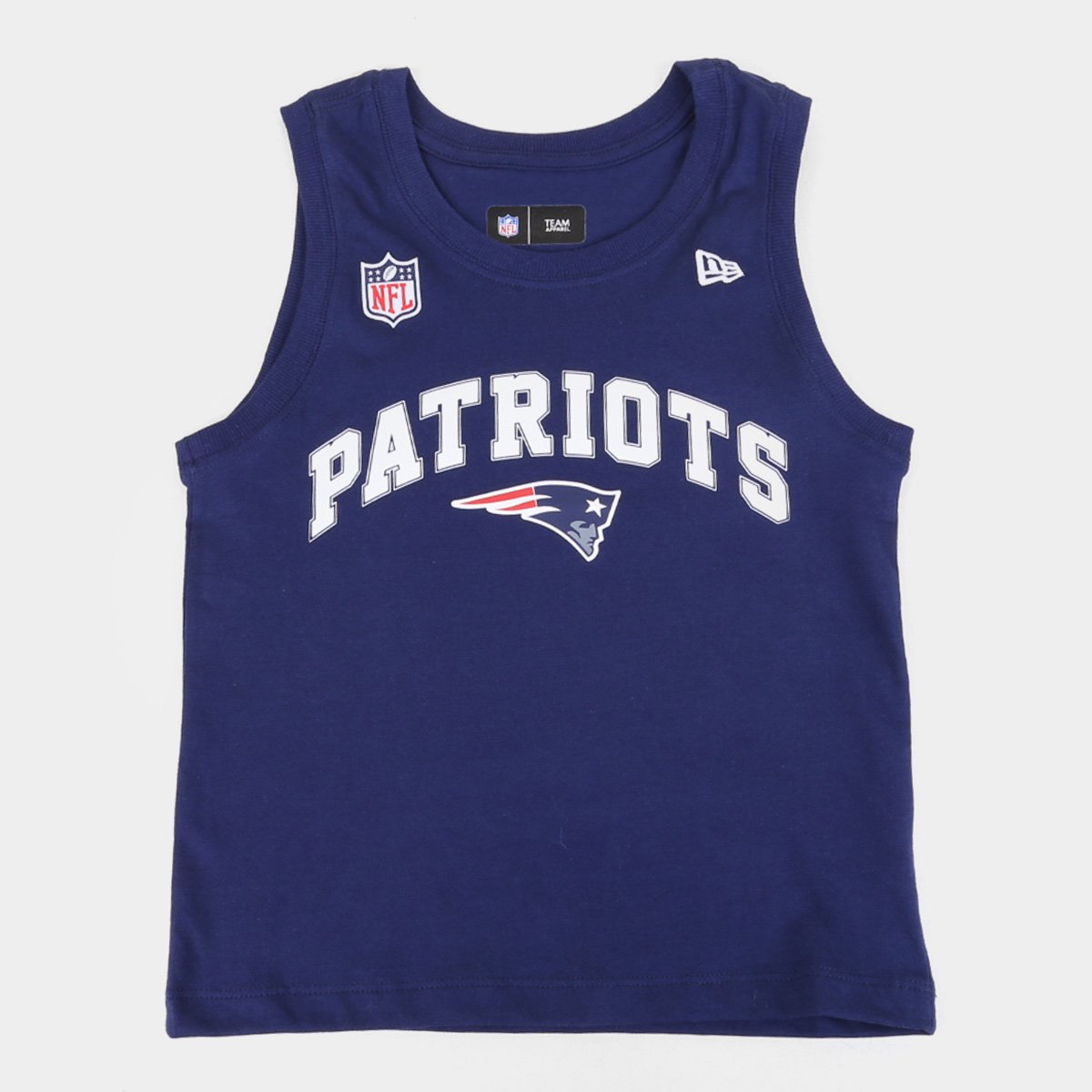 Regata Juvenil New Era NFL Versatile Sport Classic Patriots Masculina